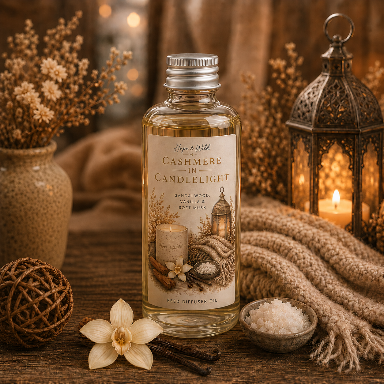 Cashmere In Candlelight Diffuser Oil Refill