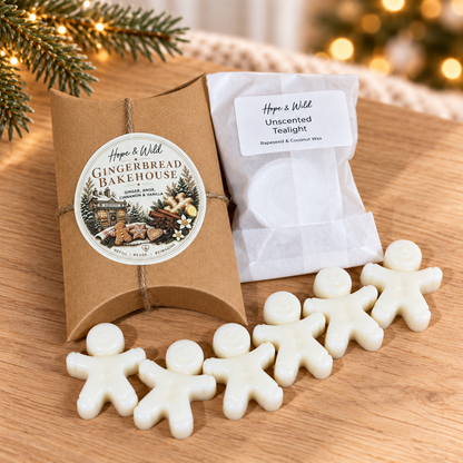 Gingerbread Bakehouse Wax Melt & Tealight Top-Up Pack