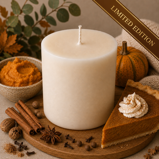 Warm Pumpkin Pie Candle Refill - Limited Edition