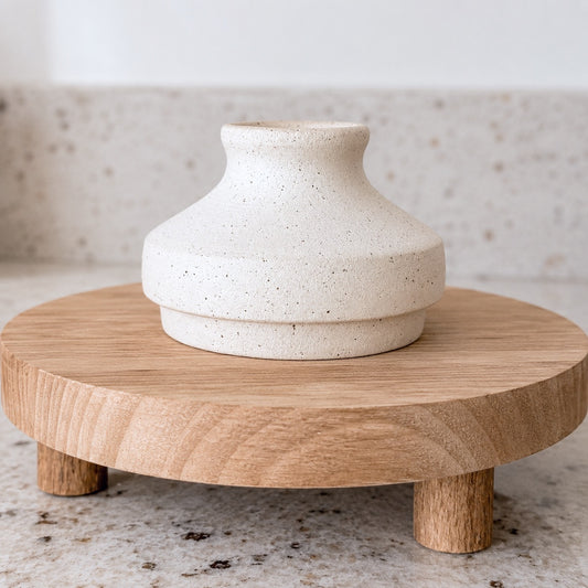 Diffuser Converter Lid | Hope & Wild | Ceramic Diffuser Lid for Refillable 2-in1 Vessel | 2-in-1 Candle and Reed diffuser 
