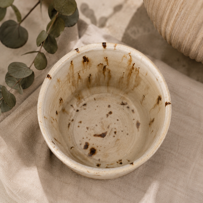 Burnt Amber Ceramic Vessel