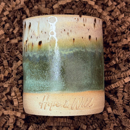 Green Envy Ceramic Vessel