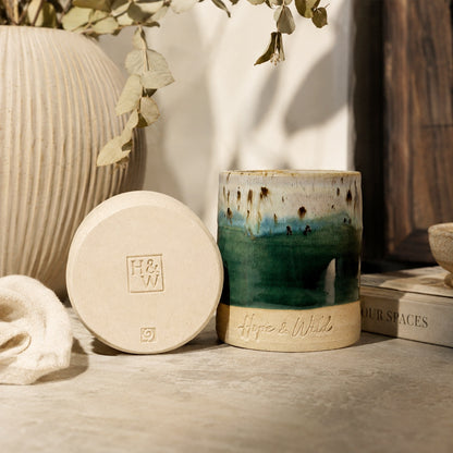 Rainforest Ceramic Vessel