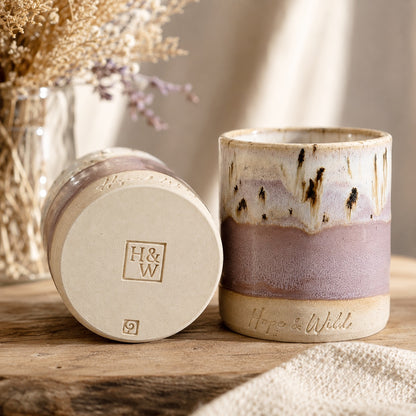 Blushing Birch Ceramic Vessel