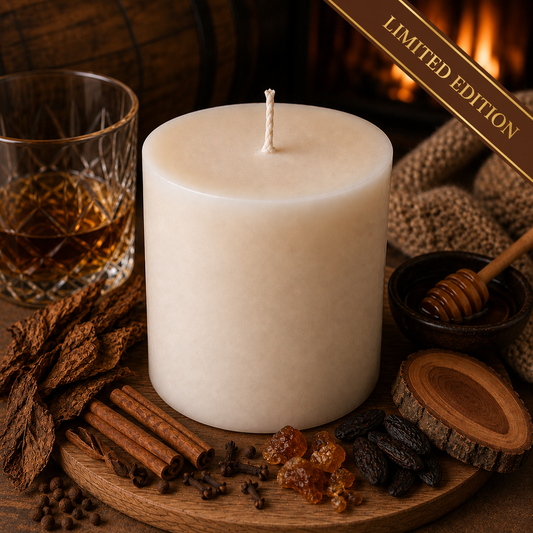 Bourbon By The Fire Candle Refill - Limited Edition