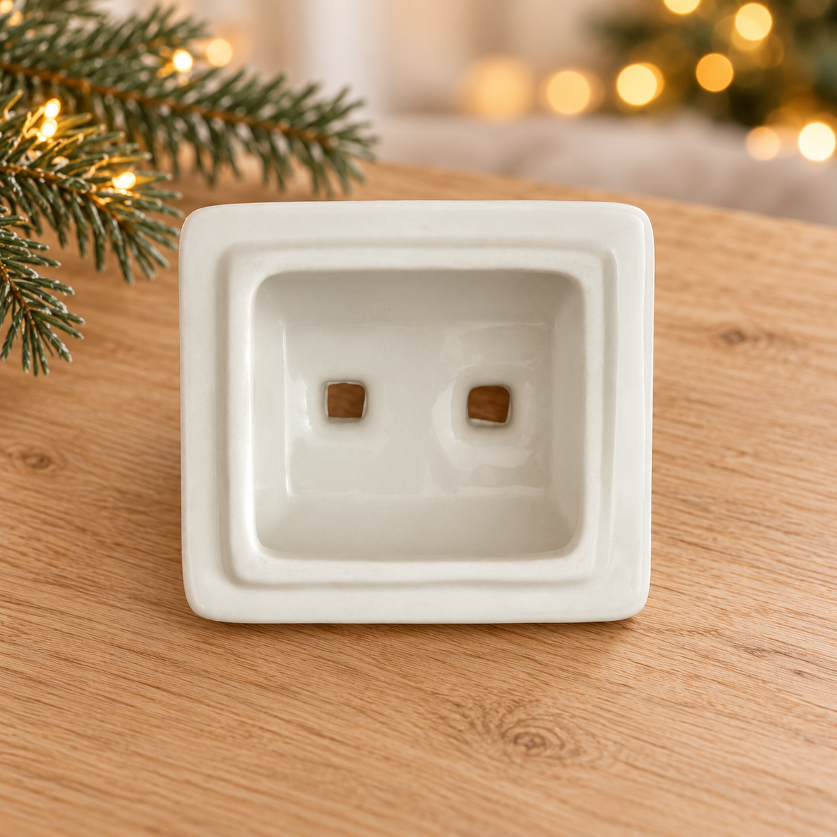 Gingerbread Bakehouse Ceramic Wax Melt & Tealight Set