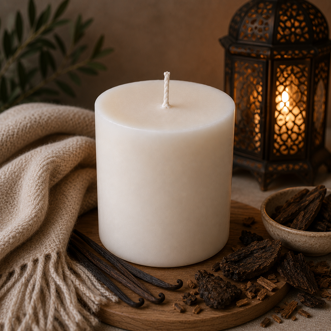 Cashmere In Candlelight Candle Refill | Hope & Wild | Rapeseed & Coconut Wax Candle Refill | Vanilla, Sandalwood & Oud Candle Refill | Refillable Candle Refill