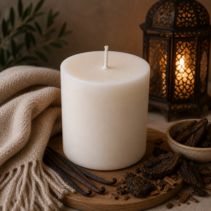 Cashmere In Candlelight Candle Refill | Hope & Wild | Rapeseed & Coconut Wax Candle Refill | Vanilla, Sandalwood & Oud Candle Refill | Refillable Candle Refill