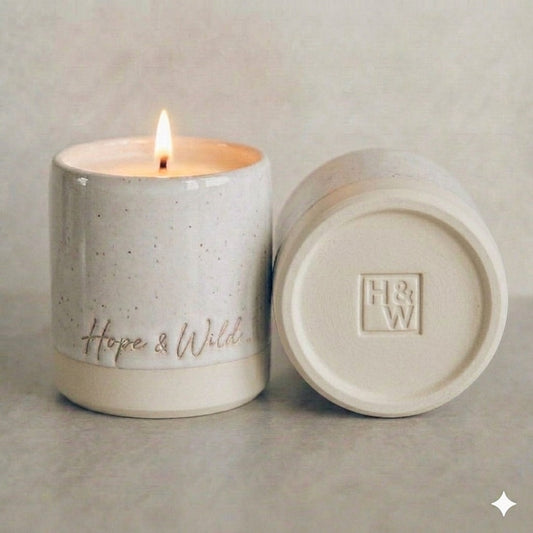 Eggshell Candle Vessel